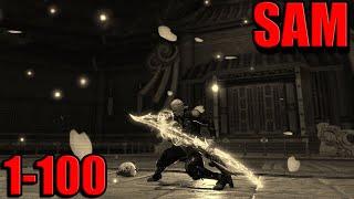 FFXIV: Dawntrail Samurai 1 to 100 Leveling Skills Guide