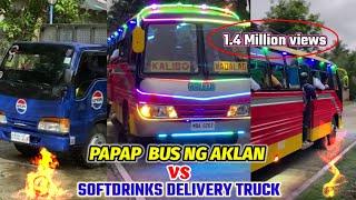 Provincial BUS ng AKLAN vs SOFTDRINKS DELIVERY TRUCK  | JSuplado TV