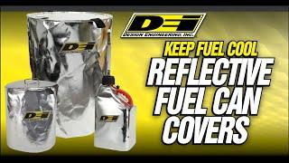 Reflective Fuel Can Covers from Design Engineering, Inc.