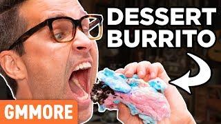 Cotton Candy Burrito Taste Test