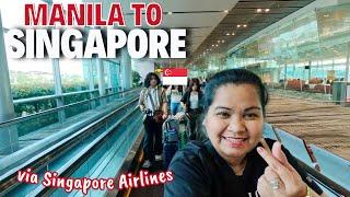 Flying to Singapore with SINGAPORE AIRLINES!