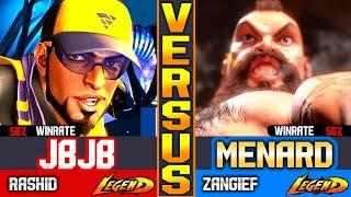 SF6 MenaRD (Zangief Vs JBJB) Rashid ▰ High Level