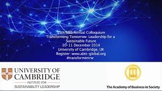 13th ABIS Annual Colloquium: Voices for Transformation – Dr Jane Griffiths, Janssen Pharmaceuticals