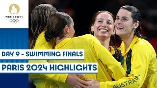 Swimming silvers shine for Australia on Day 9 ‍️ | Paris 2024 highlights