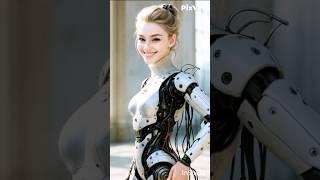 She Was Just a Robot… Until This Kiss Unlocked Her Heart ️ #Shorts