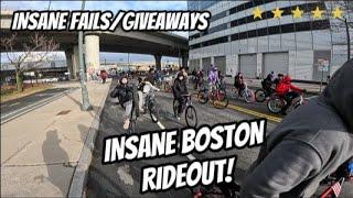 TAKING OVER BOSTON STREETS!! (POP OUT RIDEOUT 2024!)