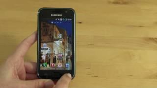 Samsung Galaxy S Test Bedienung