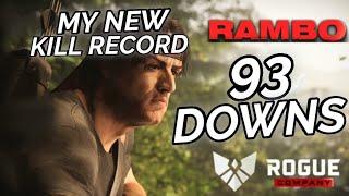 Rogue Company NEW RAMBO EVENT + MY KILL RECORD!! (93 DOWNS, 17K DMG)