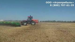 Испытания дисковой бороны