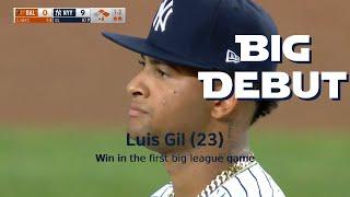 [Aug 3] Luis Gil's debut game pitches, MLB highlight, 2021