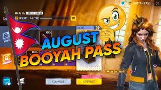 AUGUST MONTH BOOYAH PASS 2024 ALL ITEMS REVIEW|NEW BOOYAH PASS|AUGUST BOOYAH PASS|NEXT BOOYAH PASS