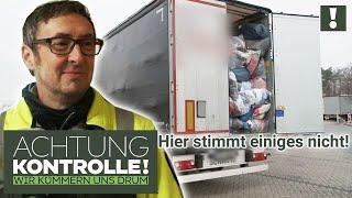 LKW-Check  Ladungssicherung, Dokumente und Fahrzeugschein STIMMEN NICHT? | Achtung Kontrolle