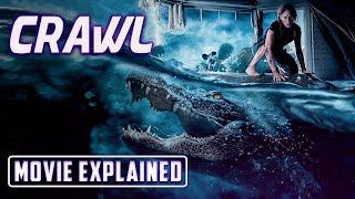 Crawl (2019) Movie Explained Urdu Hindi | Ending Explained | Crocodile Movie