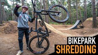 BIKEPARK SHREDDING & PUMPTRACK SESSION!!