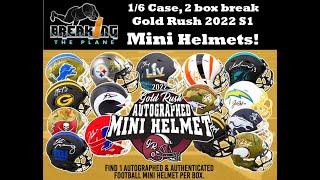 Ebay Gold Rush S1 Mini Helmets 2 box break!