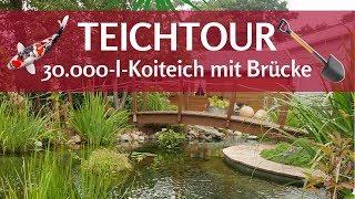 KOIPON® Teichtour: Jens und sein wunderbarer 30.000 l Koiteich