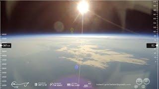 Journey in the stratosphere 2018.07.23, 39691 meters - the whole flight