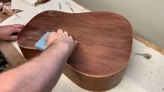 Building an Acoustic Guitar Kit - Part 10 - Finishing