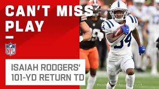 Isaiah Rodgers' 101-Yd Kickoff Return TD!