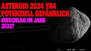 Asteroid 2024 YR4 ist potenziell gefährlich - Einschlag im Jahr 2032?