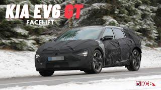 KIA EV6 GT Facelift Testing in Europe