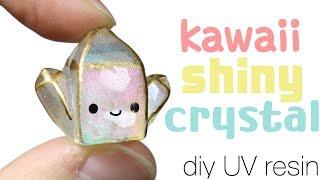 How to DIY kawaii/cute Shiny Crystal UV Resin Tutorial