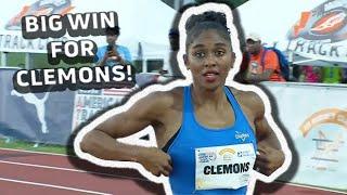 Christina Clemons Defeats World Champion Danielle Williams In 100m Hurdles At Ed Murphey Classic