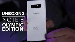 We unbox Samsung's sweet-looking Olympic Edition Galaxy Note 8