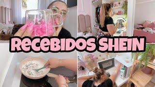 CHEGOU RECEBIDOS LINDOS DA SHEIN | ORGANIZEI E CUIDEI DA CASA | Tayane Silvia