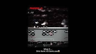 Shin Sonic Vs Sonic.exe #edit #anime #sonicexe #shinsonic #wisedit #horror #short #edits #sonic2