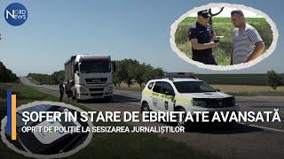 Șofer în stare de ebrietate avansată, oprit de poliție la sesizarea jurnaliștilor