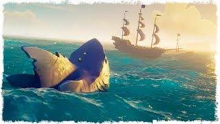 МЕГАЛОДОН vs КОРАБЛЬ ЧЕРЕПОВ В SEA OF THIEVES!!!