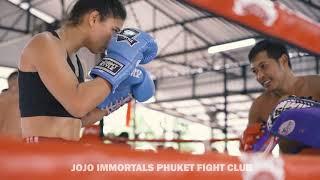 Allycia Hellen Rodrigues Training Muay Thai Phuket Fight Club