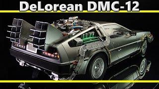 DeLorean DMC-12 / Back to the Future / AOSHIMA 1/24 / Scale Model / TIME MACHINE / full build / ASMR