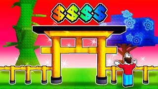 I built the BEST Garden in Grow a Garden