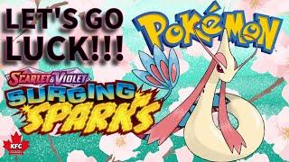 Pokemon Surging Sparks Booster Box Provides Us With Awesome Pulls!!!