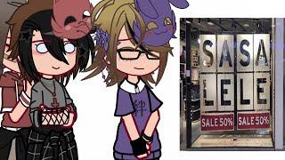 SaSa LeLe... ||Short Lazy Skit||Fnaf Funtormentors||GachaClub||AkiR Moon