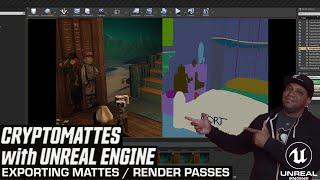 Cryptomattes & Render Passes with Unreal Engine 4.26