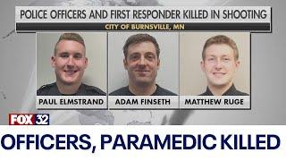 Minnesota community honors fallen officers, paramedic