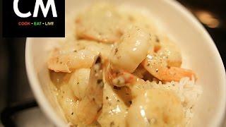 Easy garlic prawn recipe