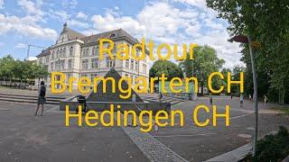 Rundtour mit dem ebike von Bremgarten CH nach Hedingen CH