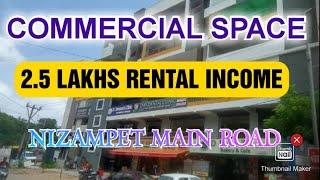 COMMERCIAL PROPERTY FOR SALE | RENTAL PROPERTY| NIZAMPET| #vanishaproperties #commercialproperty