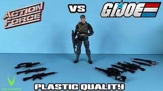 Valaverse Action Force vs. G.I. Joe Classified : Plastic Quality Comparison Discussion