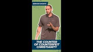 This is counterfeit Christianity | Sermon #Shorts