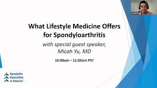 What Lifestyle Medicine Offers for Spondyloarthritis