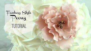 "Fantasy Style" Peony Tutorial