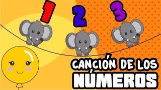 Canción de los Números | Aprender a contar del 1 al 10 | Los Elefantes Canciones Infantiles