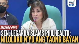 Legarda pushes for transparency on unused funds of PhilHealth | GMA Integrated news