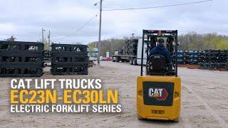 The Cat Lift Trucks© Electric Sit-Down Counterbalanced Forklift