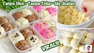 Why I Didn’t Know This Method Before! No Knead Dough!! VIRAL! Donat Siram Tanpa Ulen & Telur